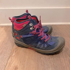 Girls Merrell Hiking Boots